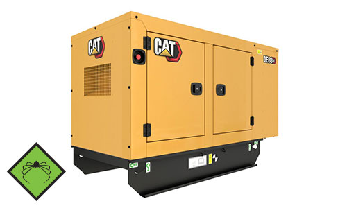 88 kVA Cat C4.4 Silent Diesel Generator - Cat DE88GC