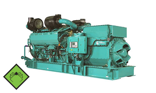 3000 kVA Cummins Diesel Generator - Cummins C3000D5 Genset