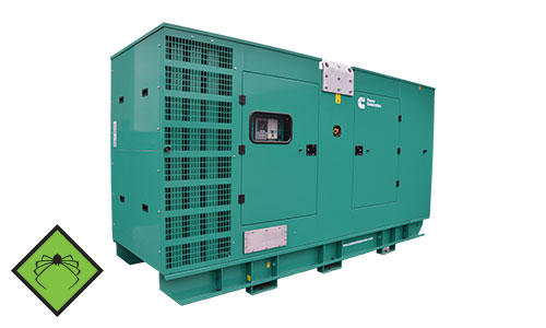 300 kVA Cummins Silent Diesel Generator - Cummins C300D5B