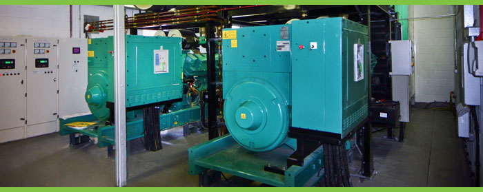 2 Megawatt Diesel Generator Plant Room Installation